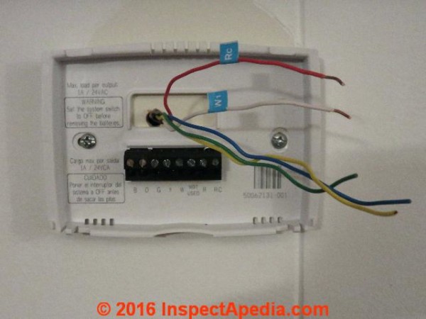 Black Wire Thermostat Heat Pump Thermostat Wiring Chart â Jaax Info